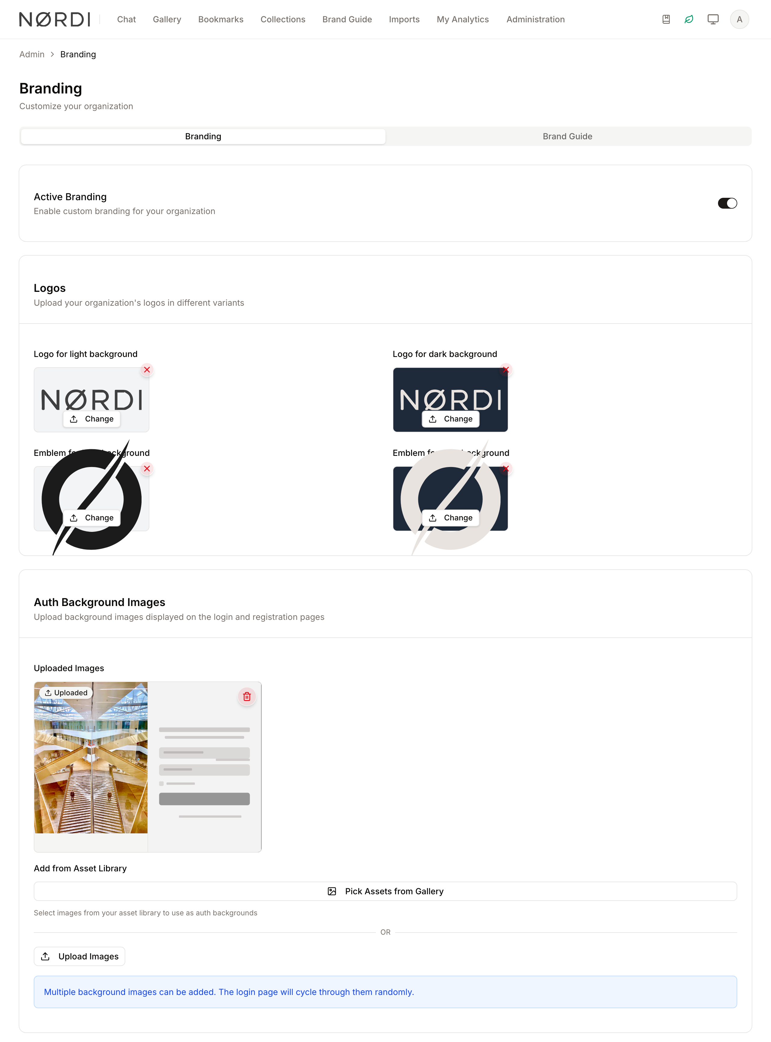 Branding overview