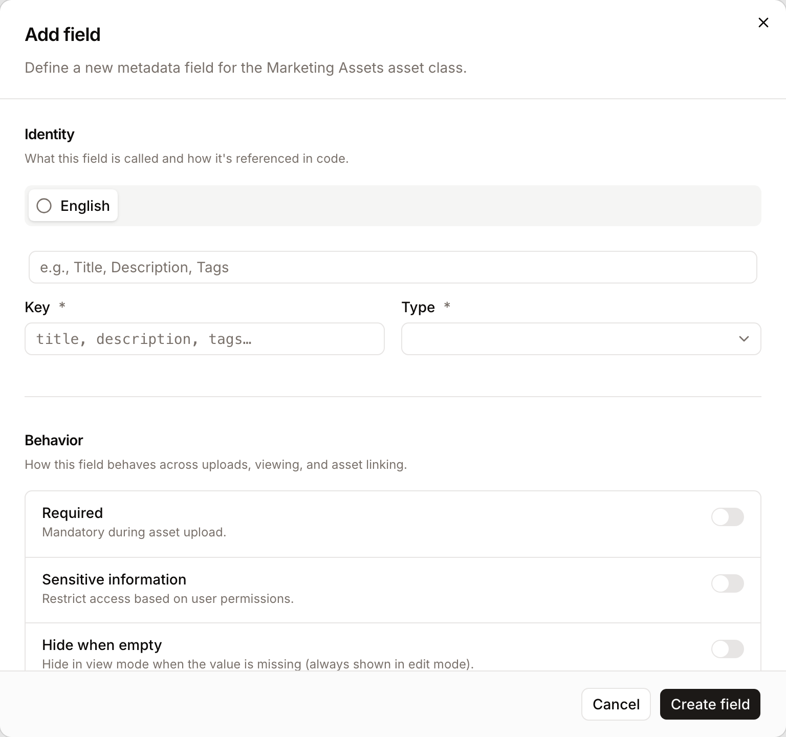 Add Field