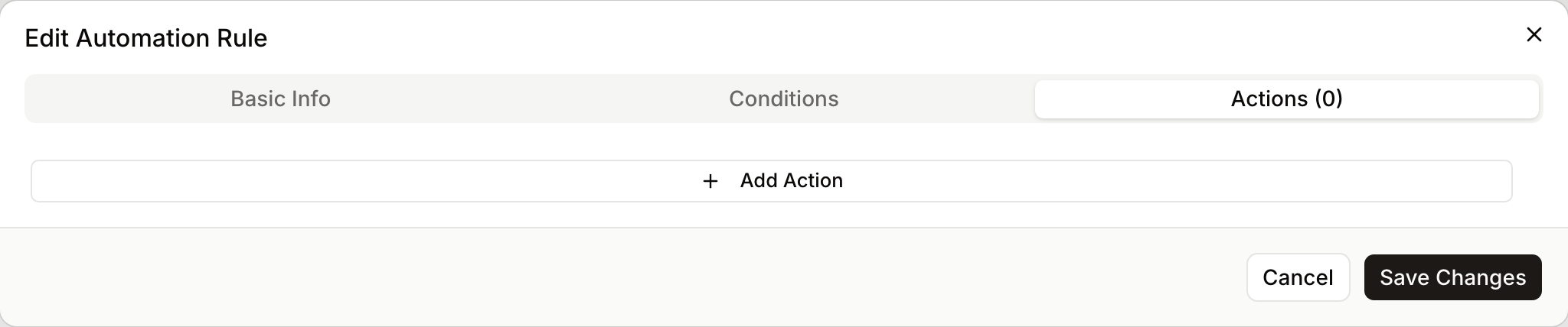 Action Configuration