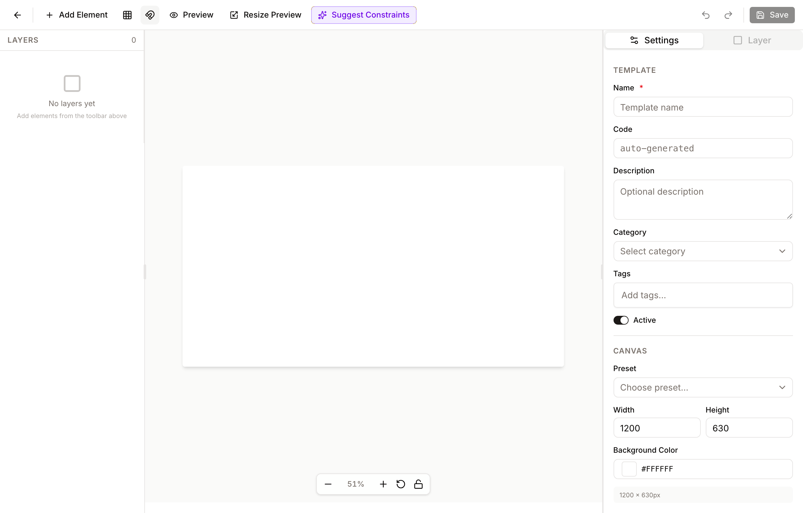 Editor Toolbar