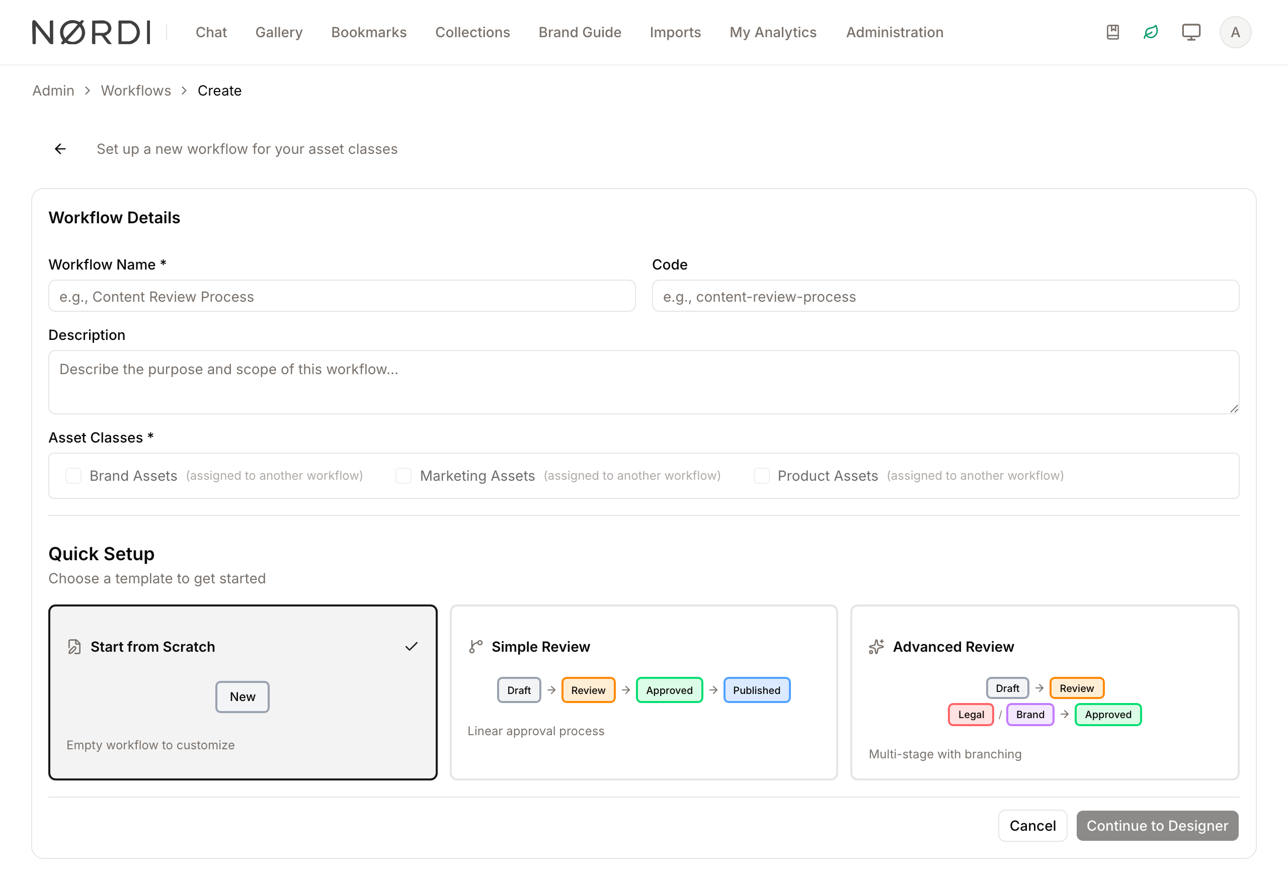 Workflow Designer