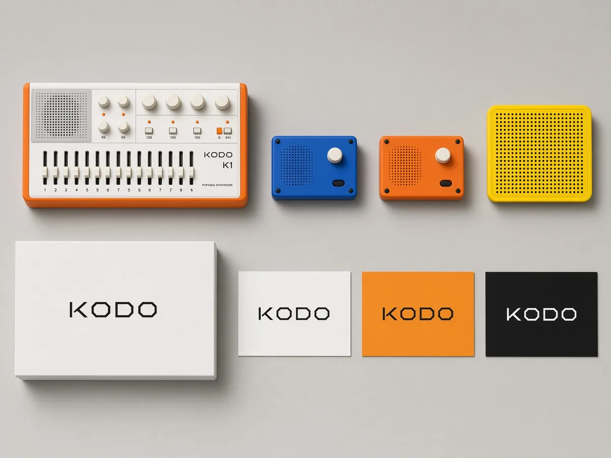 Brand assets inside the Kodo brand center